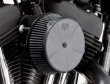 Vance & Hines Black Skullcap Intake Cover