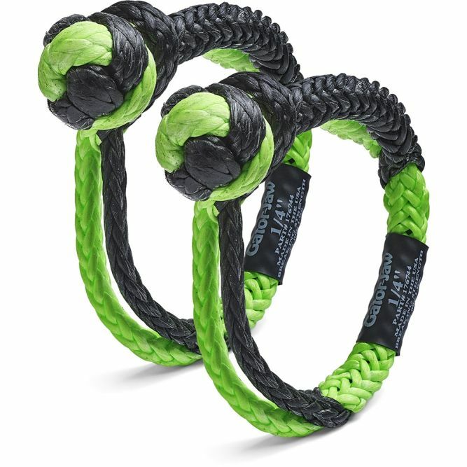 Bubba Ropes Gator-JAW (MINI PAIR) Shackle 1/4" (176744)