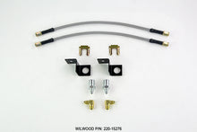 Cargar imagen en el visor de la galería, Wilwood Flexline Kit 14 inch -3 M10-1.5 IF 1/8 NPT 90 Degree