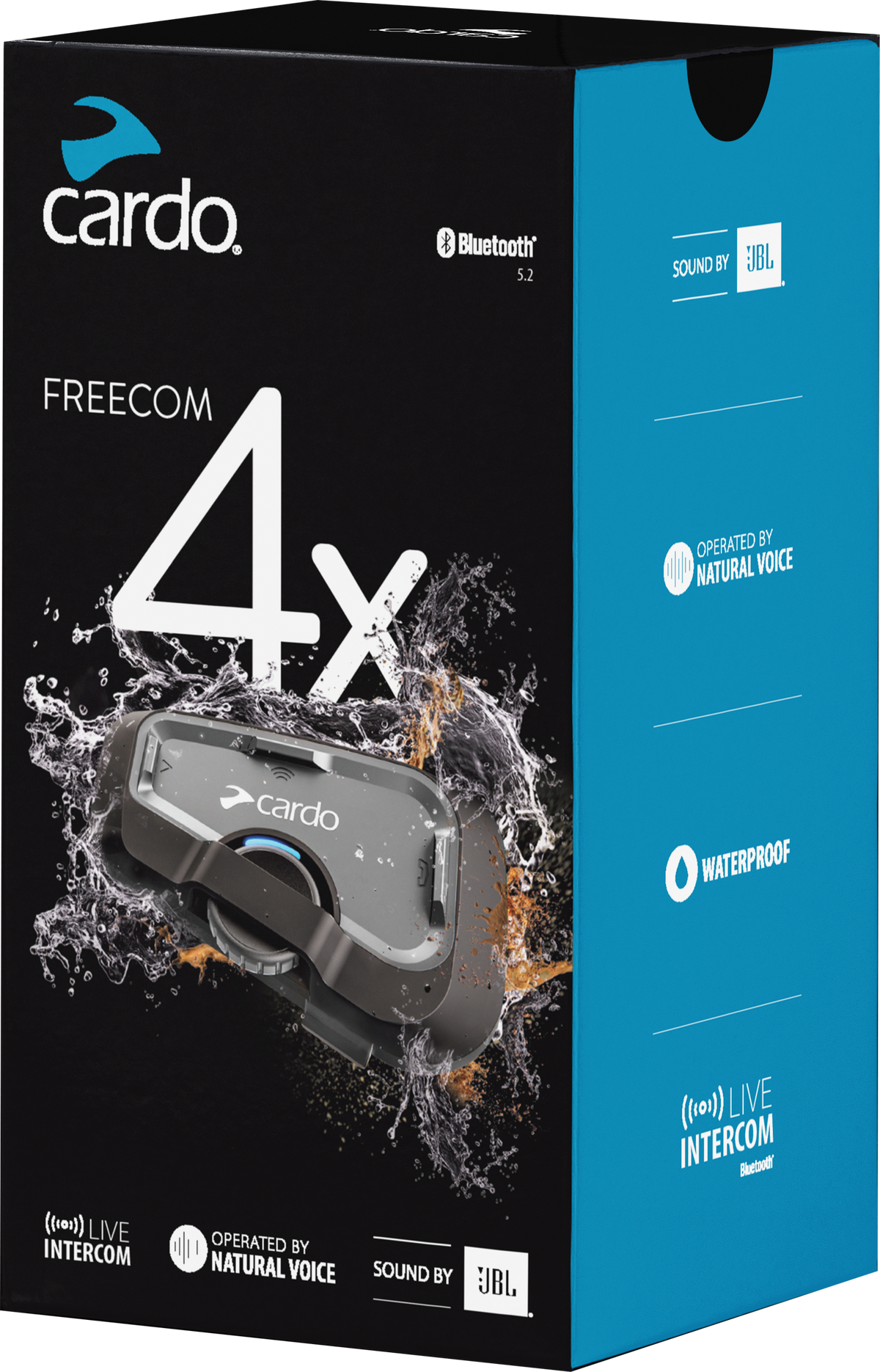 Cardo Freecom 4X Bluetooth Headset Single (FRC4X003)