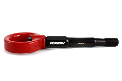 Perrin Performance Front Tow Hook Kit - Red — Fits 2015-2017 Subaru WRX/STI
