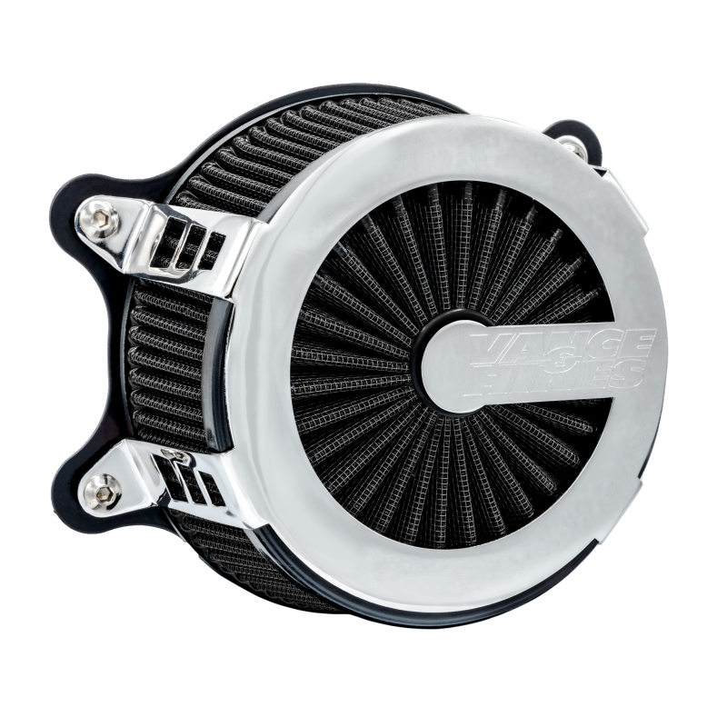 Vance and Hines Cage Fighter Air Intake Chrome — Fits Harley Davidson Sportster 1991-2021
