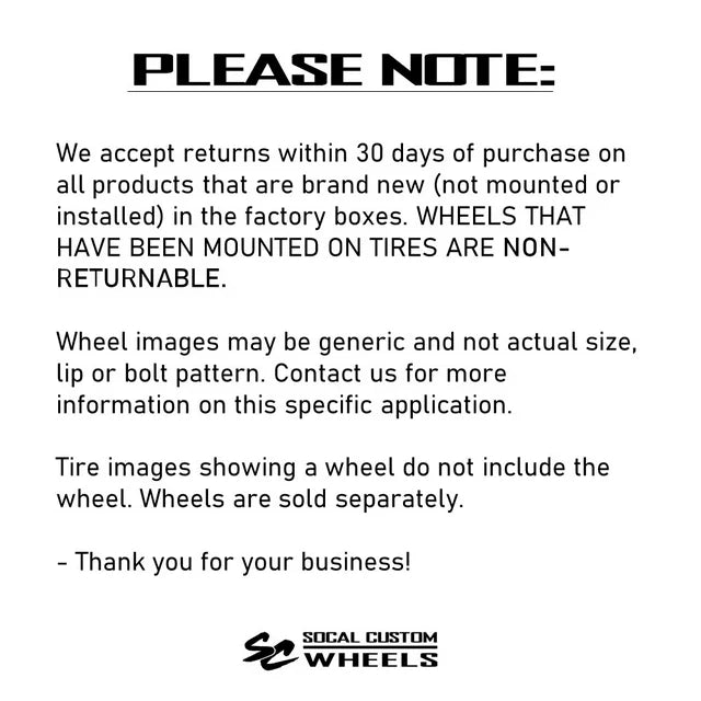 XD XD134 18X8.5 6X5.5 M-BLK MACH 00MM