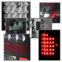 Cargar imagen en el visor de la galería, Spyder Dodge Ram 02-06 1500/Ram 2500/3500 03-06 LED Tail Light Black Smoke ALT-YD-DRAM02-LED-BSM