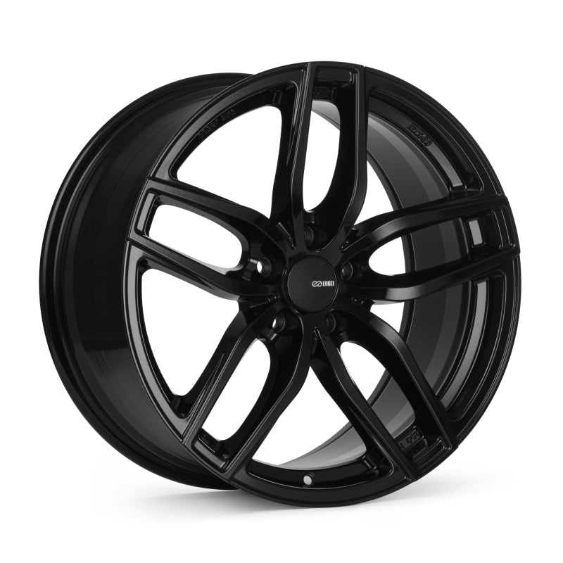 Enkei Tune 19x9.5 / 5x112 BP / ET35 / 72.6mm Bore - Gloss Black Wheel