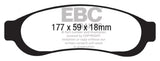 EBC 05-07 Ford F350 (inc Super Duty) 5.4 DRW 2WD Extra Duty Rear Brake Pads