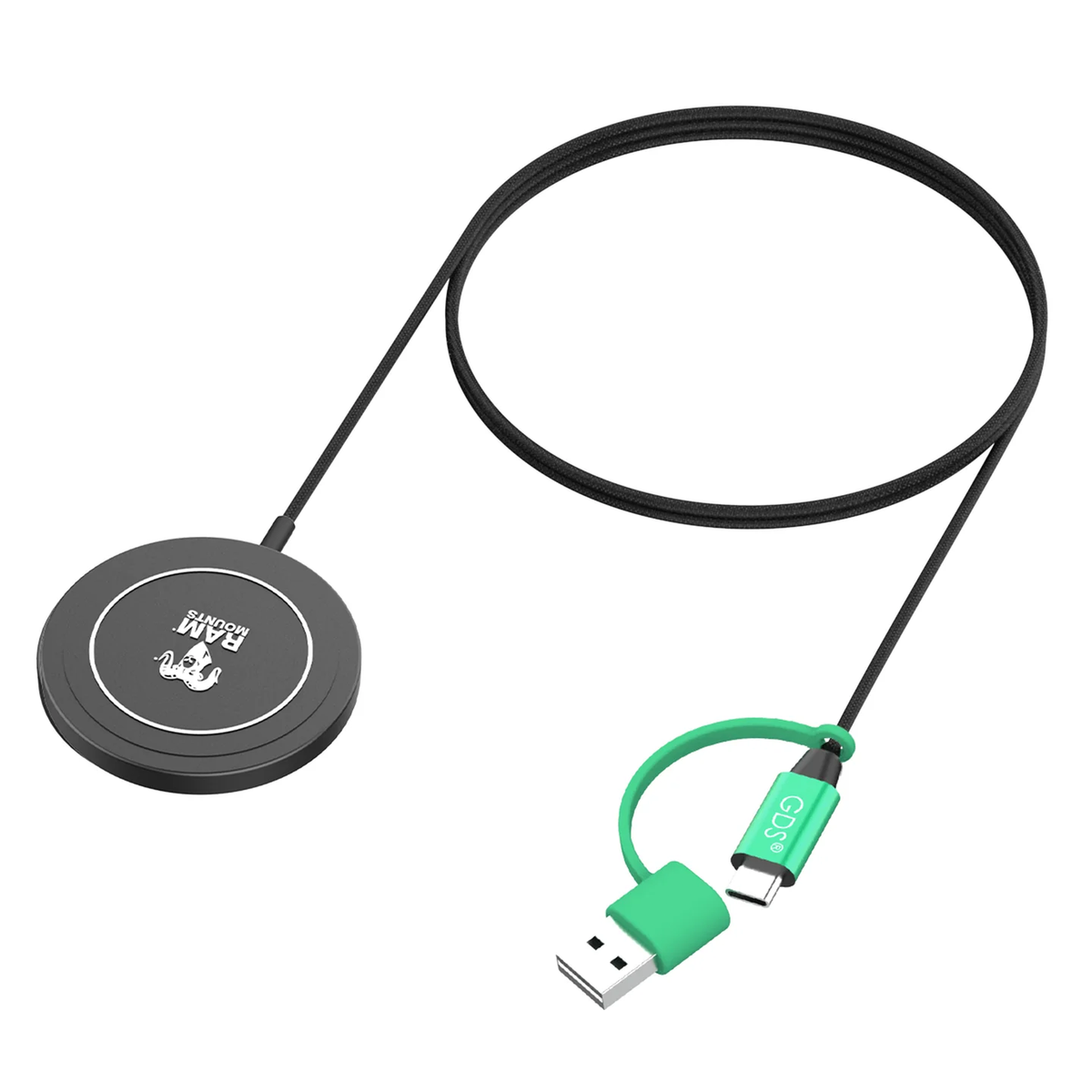 RAM QI2 15W Wireless Charger Black (RAM-GDS-CHARGE-W2M)