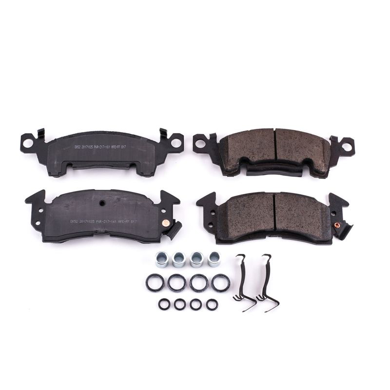 Power Stop 73-75 Buick Apollo Front or Rear Z17 Evolution Ceramic Brake Pads w/Hardware