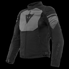 Load image into Gallery viewer, Dainese Air Fast Tex Jacket Black/Gray/Gray Size - 50