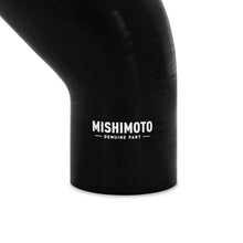 Cargar imagen en el visor de la galería, Mishimoto Silicone Reducer Coupler 45 Degree 2.25in to 3in - Black