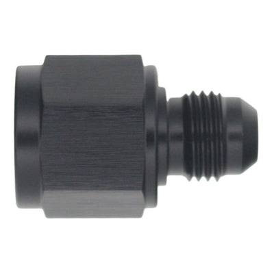 DeatschWerks 8AN Female to 6AN Male Reducer Fitting - Anodized Matte Black