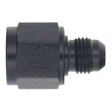 Cargar imagen en el visor de la galería, DeatschWerks 8AN Female Flare to 6AN Male Flare Reducer - Anodized Matte Black