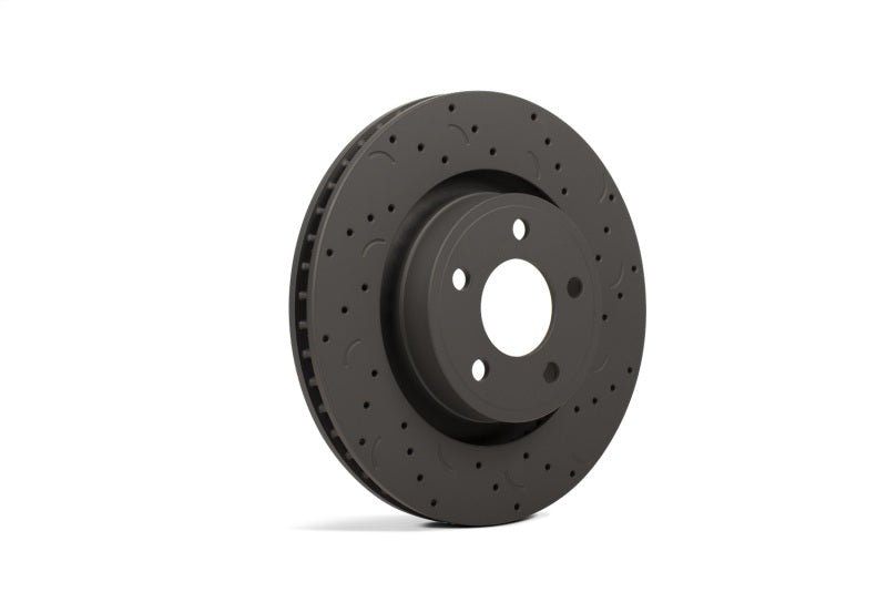 Hawk Talon Rotors Slot & Drilled Performance — Fits 2010-2016 Volkswagen GTI, Audi A3, Golf