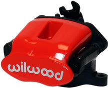 Cargar imagen en el visor de la galería, Wilwood Caliper-Combination Parking Brake-Pos 6-L/H-Red 41mm piston .81in Disc