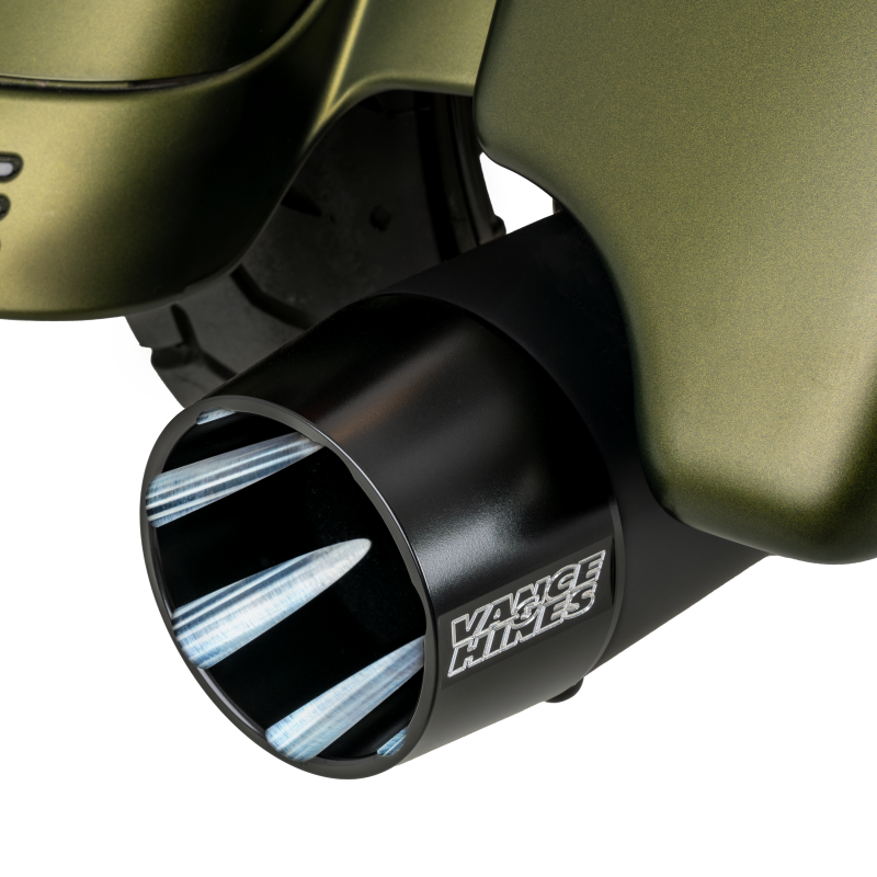 Vance and Hines Blackbird 450 Slip-Ons Black — Fits Harley Davidson Touring 2017-2023