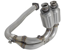 Cargar imagen en el visor de la galería, aFe Power Direct Fit Catalytic Converter Replacements Front 00-03 Jeep Wrangler (TJ) I6-4.0L