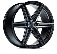 Cargar imagen en el visor de la galería, Vossen HF6-2 22x9.5 / 6x135 / ET20 / Deep Face / 87.1 - Tinted Gloss Black Wheel