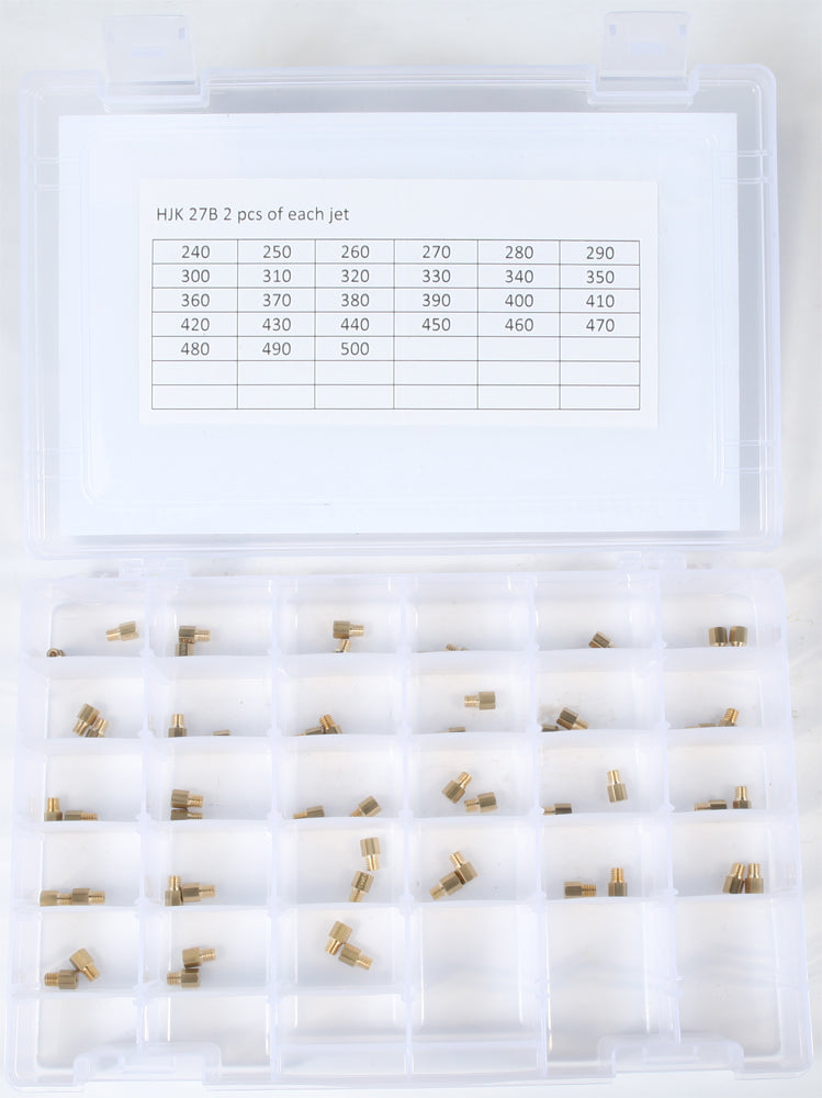 EBC HEX Main JET KIT #240-500 2/PK (HJK27B)