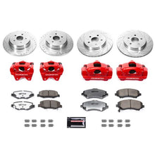 Cargar imagen en el visor de la galería, Power Stop 07-17 Jeep Wrangler Front &amp; Rear Big Brake Conversion Kit