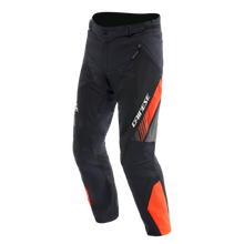 Cargar imagen en el visor de la galería, Dainese Drake 2 Air Absoluteshell Pants Black/Red Fluorescent Size - 44