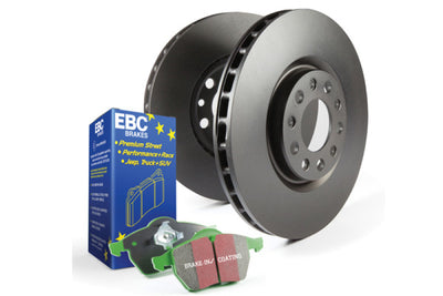 EBC S11 Kit: Greenstuff Pads & RK Rotors — Fits 1990-1997 Mazda Protege