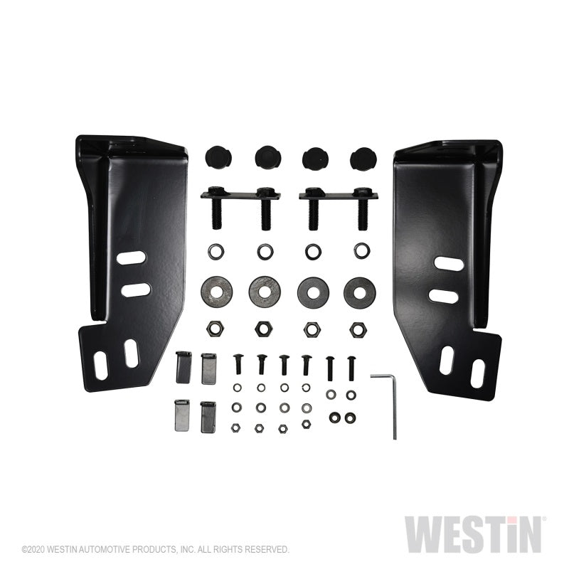 Westin HDX Bandit Rear Bumper - Black — Fits 2017-2022 Ford F-250/F-350 Super Duty