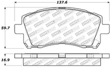 Cargar imagen en el visor de la galería, StopTech Performance 02-03 WRX Front Brake Pads