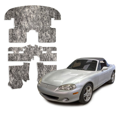 DEI Under Carpet Interior Insulation Kit — Fits 1990-2005 Mazda Miata NA & NB