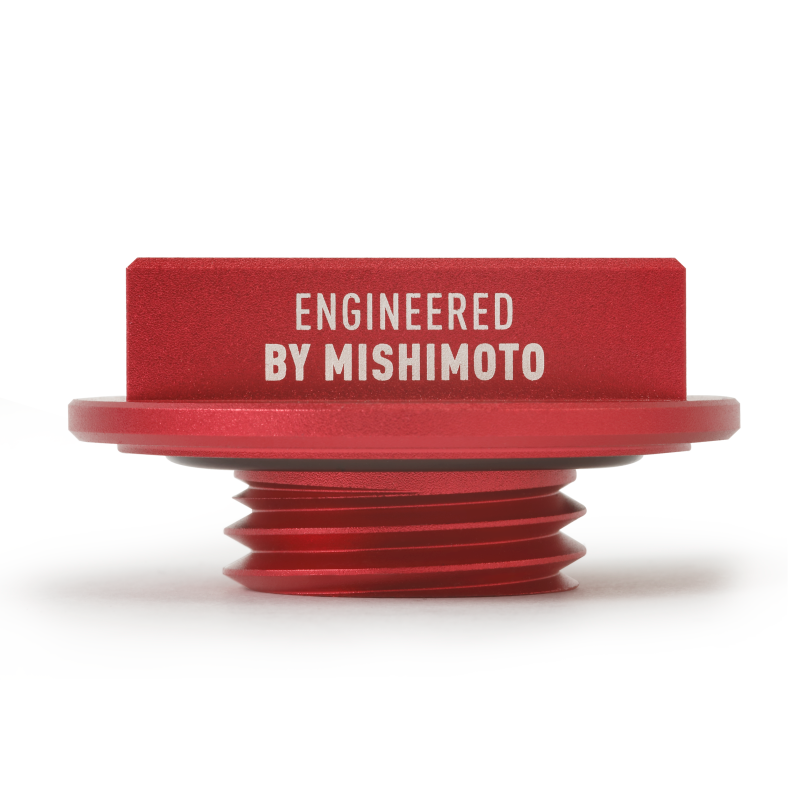 Tapón de llenado de aceite Mishimoto Honda Hoonigan - Rojo