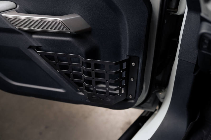 DV8 Offroad Front Door Pocket Molle Panels — Fits 2021-2025 Ford Bronco