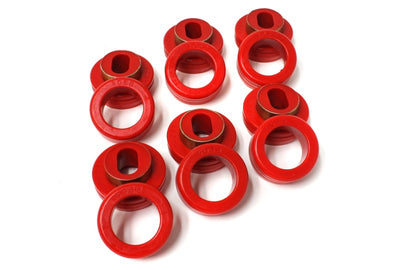 Energy Suspension Hyper-Flex Body Mount Set Red — Fits 81-87 GM C/K Series