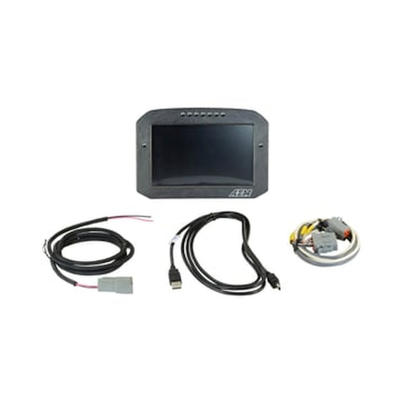 AEM CD-7 Carbon Flush Digital Dash Display — Performance Gauges