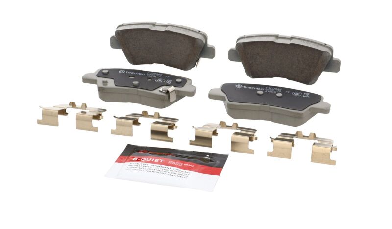 Brembo OE 2017 Hyundai Elantra/18-22 Ioniq/18-19 Sonata/16-17 Veloster Ceramic Brake Pad - Rear