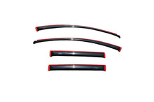 Cargar imagen en el visor de la galería, AVS 07-14 Ford Edge Ventvisor In-Channel Front &amp; Rear Window Deflectors 4pc - Smoke