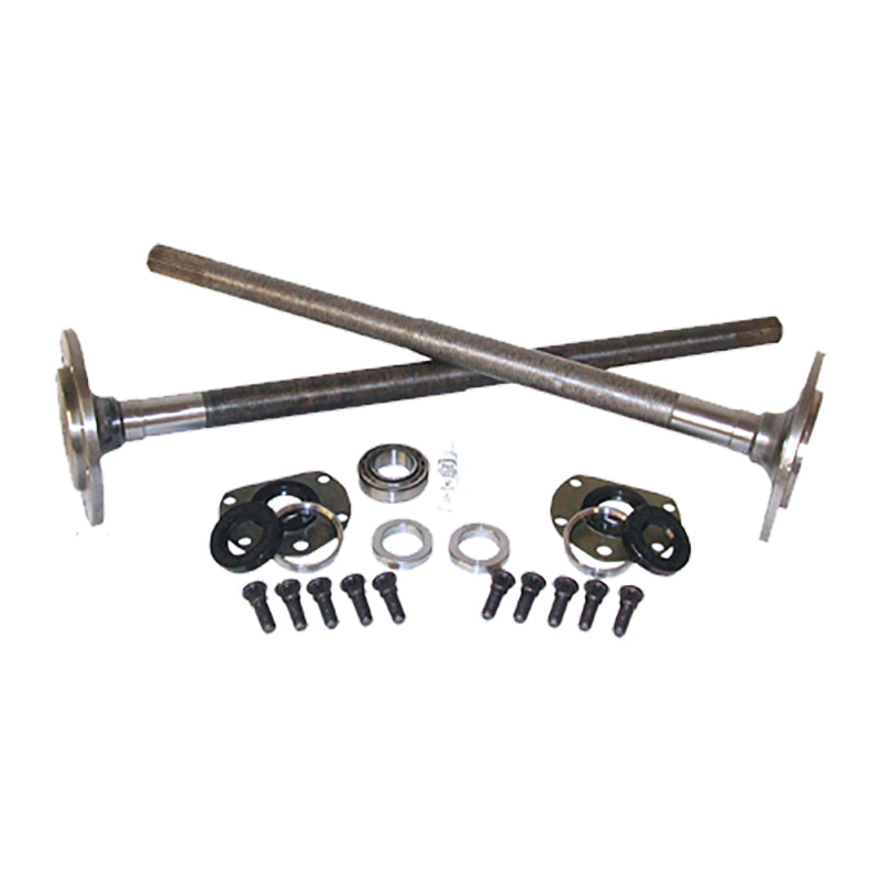 Yukon Gear One-Piece Short Axles for Model 20 — Fits 1976-1983 Jeep CJ5/CJ7