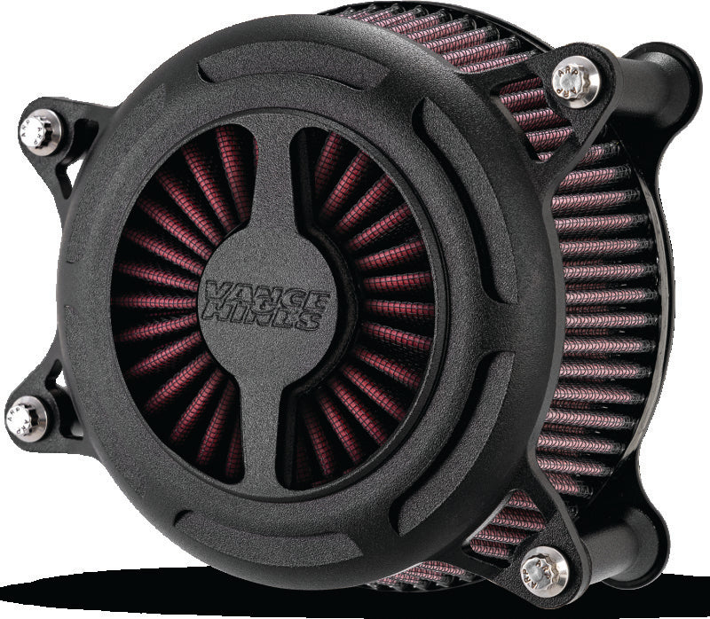 Vance and Hines 18-21 Harley Davidson Softail VO2 Blade Air Intake - Wrinkle Black