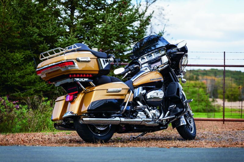 Kuryakyn Tour-Pak Relocator Black — Fits 14-Up Harley-Davidson Touring Models