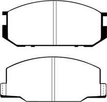 Cargar imagen en el visor de la galería, EBC 85-90 Lotus Esprit 2.2 Yellowstuff Front Brake Pads