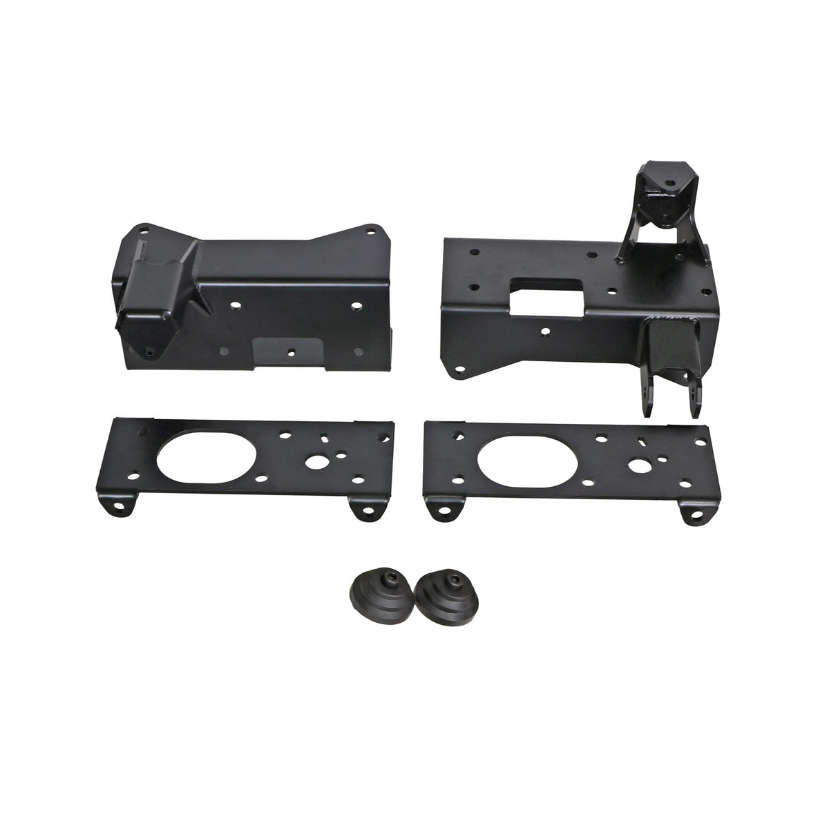 Ridetech 2015+ Ford F150 4-Link Frame Rail Bracket Kit (No Notch)