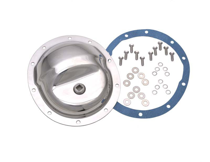 Kentrol 87-06 Jeep Wrangler YJ/TJ Rear Differential Cover Model 35 - Polished Silver