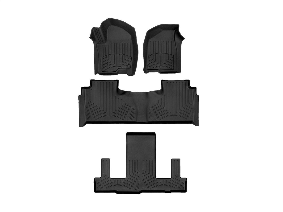WT 3D FloorMat - Front - Blk