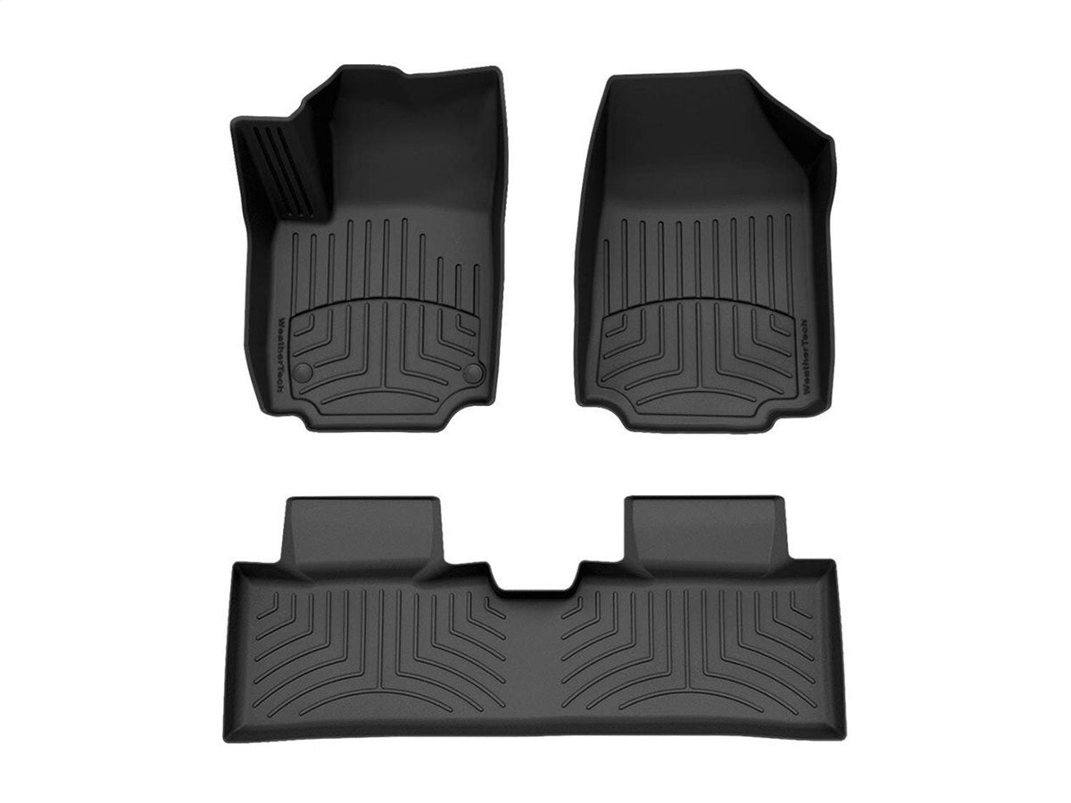 WT 3D FloorMat - Front - Blk