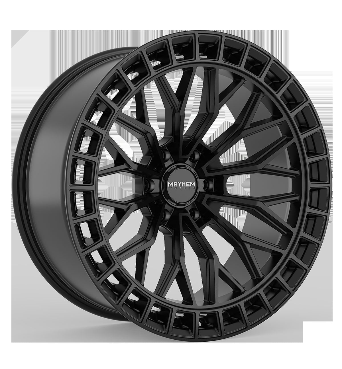 Mayhem 8120 Horizon 22x10 / 6x139.7 BP / -19mm Offset / 106mm Hub Gloss Black Wheel