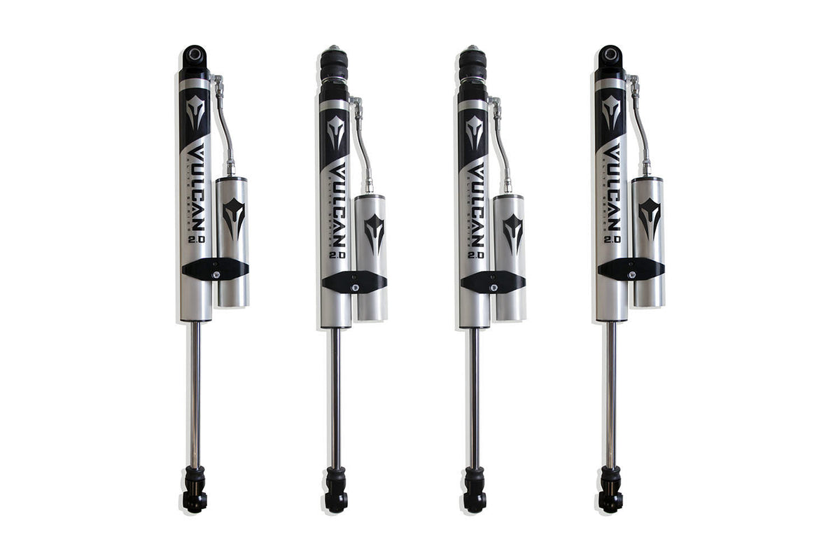 MaxTrac 13-24 Dodge RAM 3500 4WD 8in Lift Front & Rear Vulcan 2.0 Reservoir Shocks