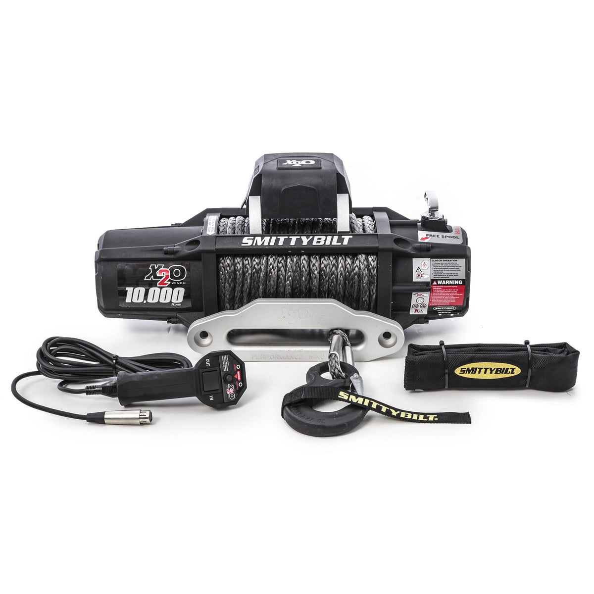 Smittybilt X2O 10 Comp Gen2 Winch - 10,000 lb. - Synthetic Rope | GGCRACING