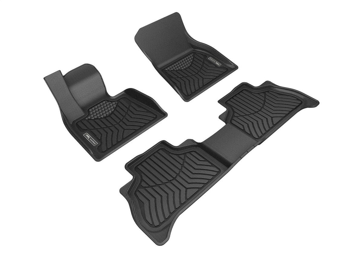 3D MAXpider 19-26 BMW X5 (G05) 5-Seat Maxtrac 1st & 2nd Row Floor Mat - Black (3pc)