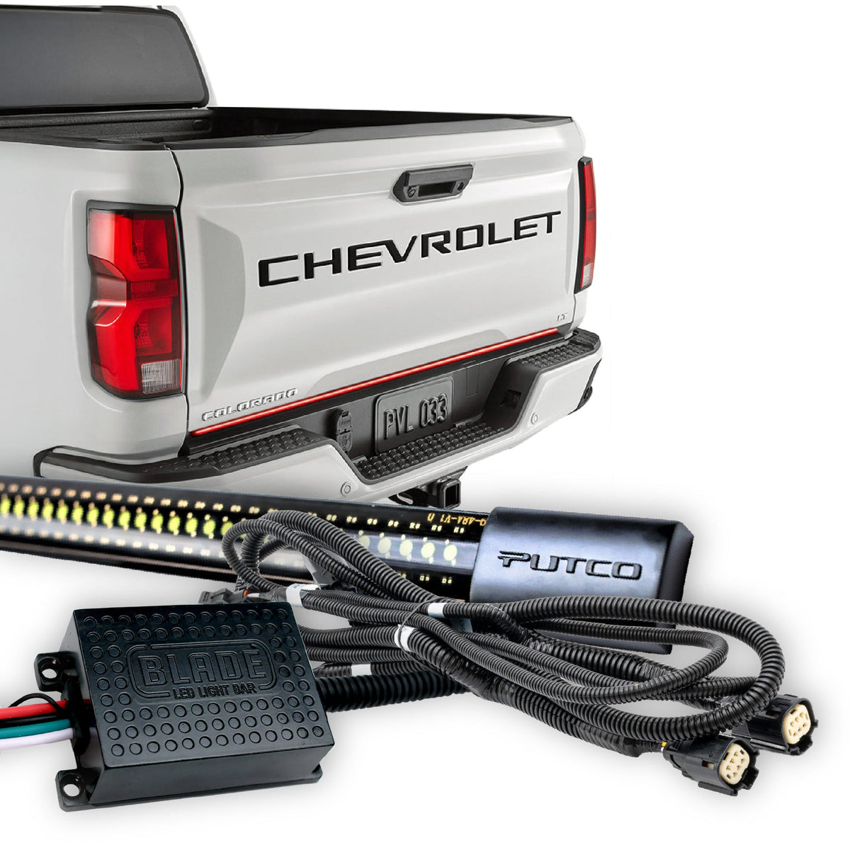 Putco 48in Blade LED Tailgate Light Bar — 2023-24 Colorado/Canyon