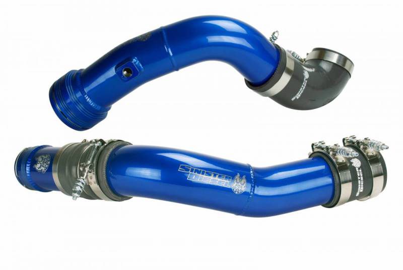 Sinister Diesel Intercooler Charge Pipe Kit — Fits 2017-2021 Ford Powerstroke 6.7L