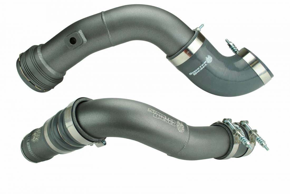 Sinister Diesel Charge Pipe Kit — Fits 2017-2022 Ford F-250/F-350 Powerstroke