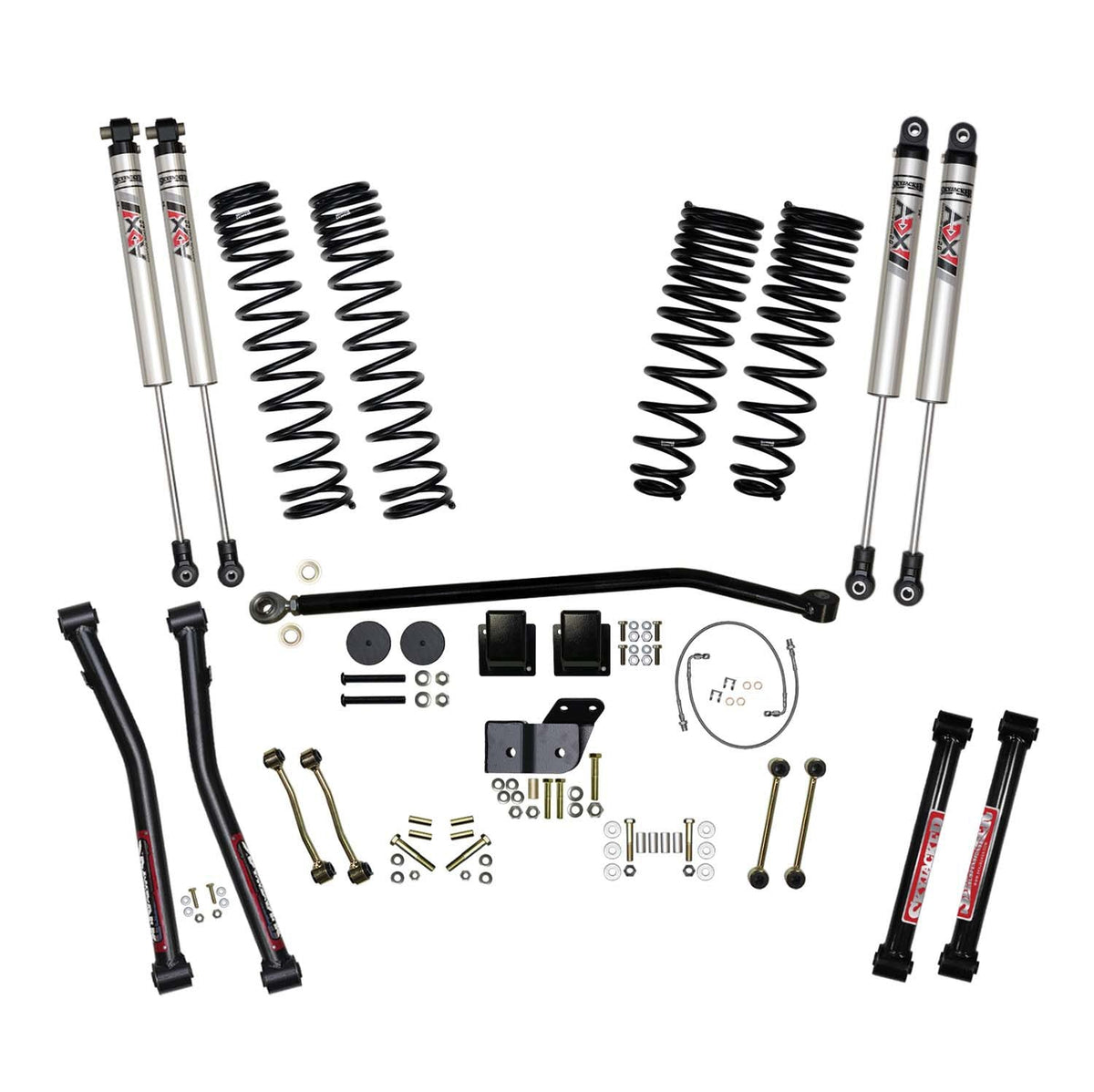Skyjacker 20-25 Jeep Gladiator Jt 4.5 In Suspension Lift Kit W/ Adx M2.0 Alum Monotube Shocks
